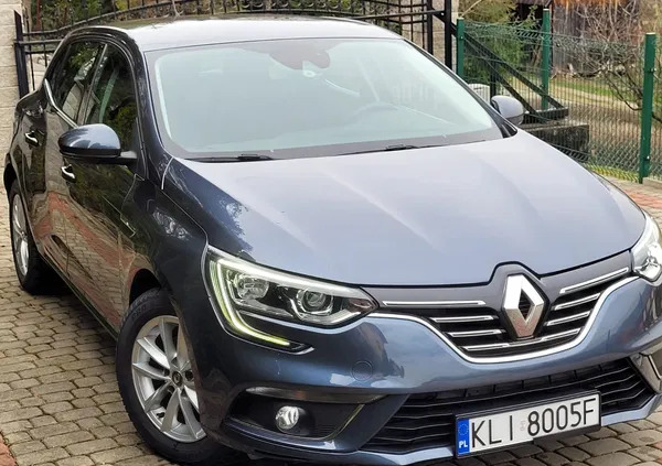 samochody osobowe Renault Megane cena 53600 przebieg: 84000, rok produkcji 2018 z Limanowa